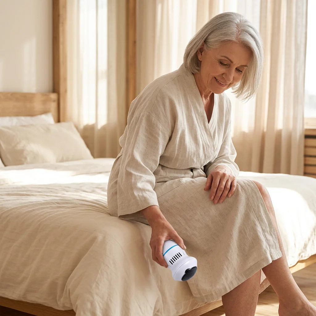 CallusClear™ - Rechargeable Electric Foot Smoother for Soft Skin