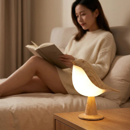 ZenLight™ - Cordless Bird-Shaped Lamp with Aromatherapy Diffuser