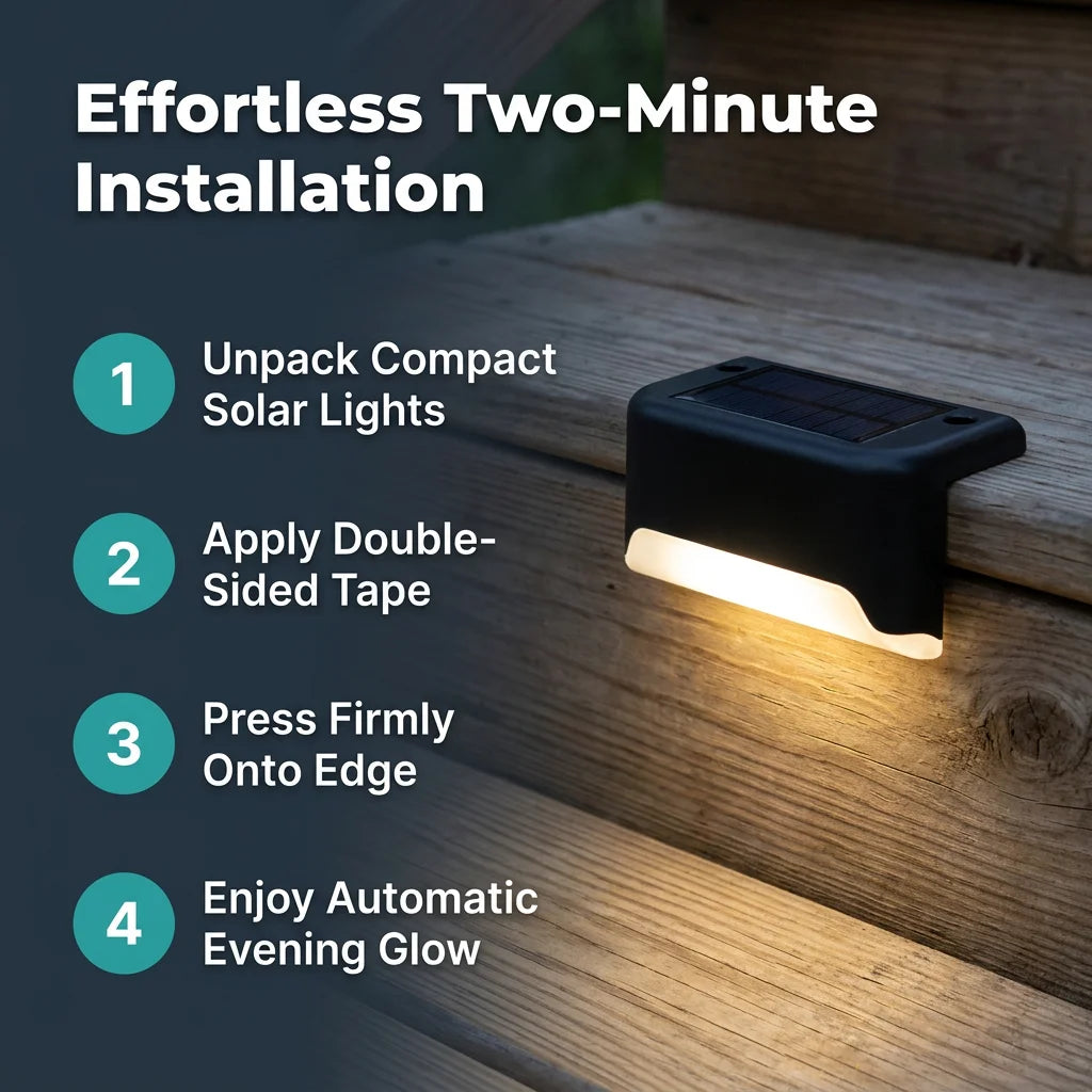 SolarGlow™ -Solar Step Lights