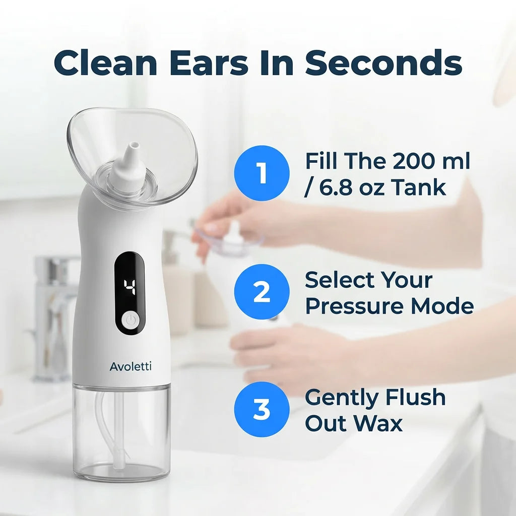 EarClean™ - Jemný čistič uší na báze vody