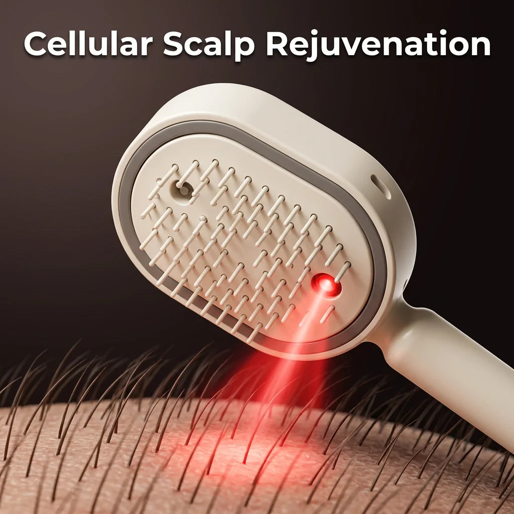 MistBrush™ - Nano Mist Technology for Frizz-Free Hydration