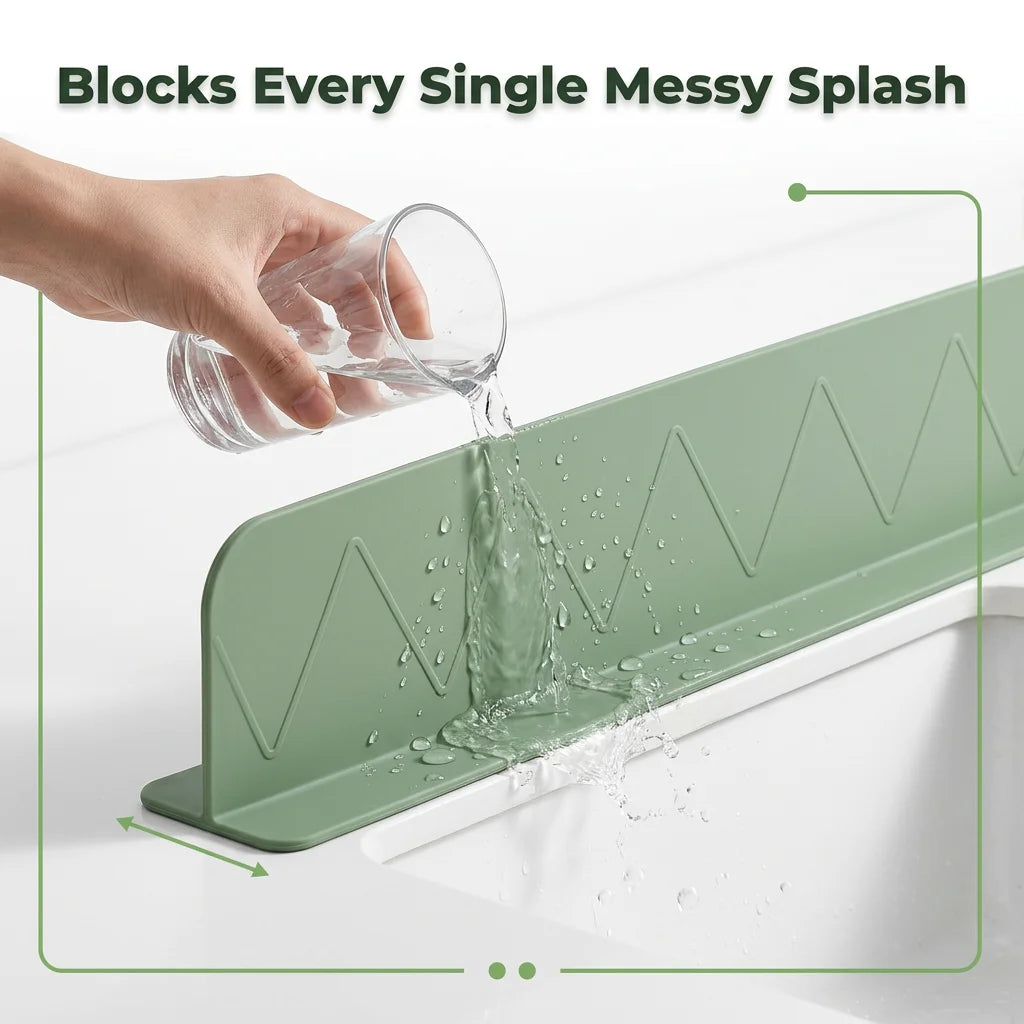 SplashGuard™ - Luxury Suction Water-Blocking Plate