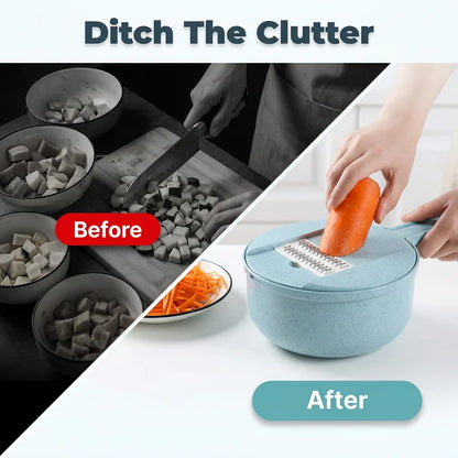 ProChop™ - 10-in-1 Vegetable Slicer & Grater