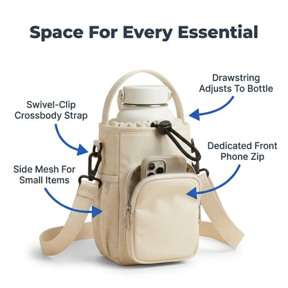 Thermal Water Bottle Pouch - Insulated Bottle Carrier