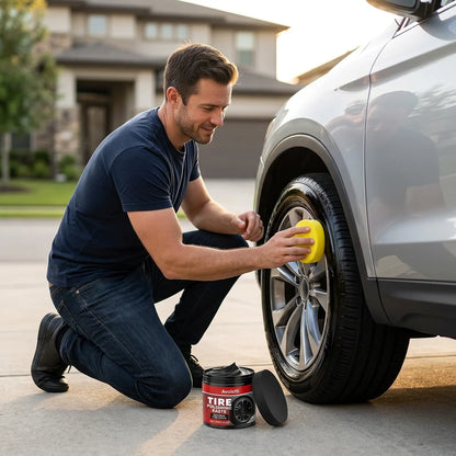 TireShine™ BlackRevive - Lucidante per Pneumatici a Lunga Durata e Lucentezza Profonda