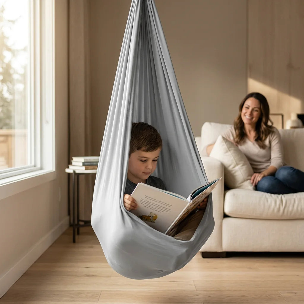 FlexSwing™ – Terapeutická senzorická houpačka pro zklidnění a soustředění