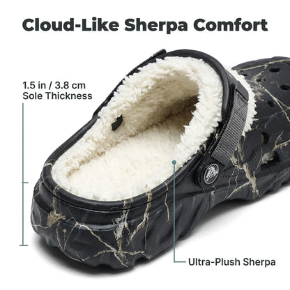 CozyLock™ - Warm lined clogs with adjustable heel strap
