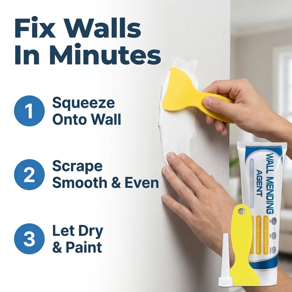 EasyPatch™ - Precision Wall Repair Cream for Cracks and Holes