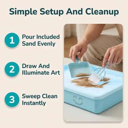 SandPlay™ - USB Rechargeable Sensory Drawing Board for Kids