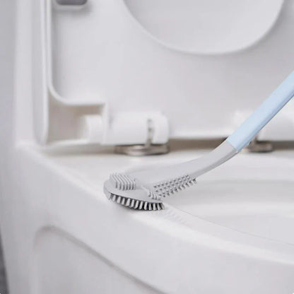 Silicone Toilet Brush - Sparkling Clean Toilets Without the Struggle