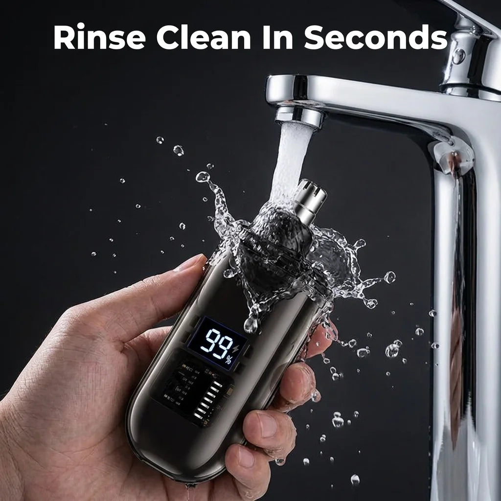 SmartTrim™ - Painless and precise nose hair trimmer