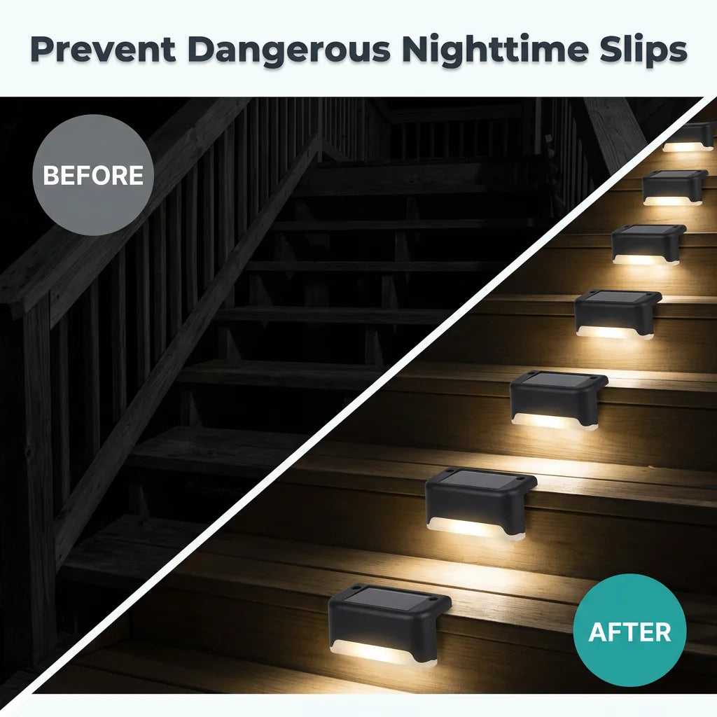 SolarGlow™ -Solar Step Lights