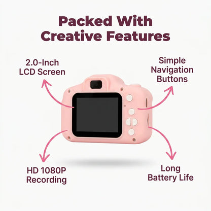 RetroCam™ - Compact digital camera for vintage film-style photos
