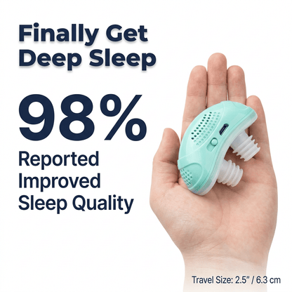 Φορητή Συσκευή Micro CPAP - Συμπαγής Λύση Κατά του Ροχαλητού