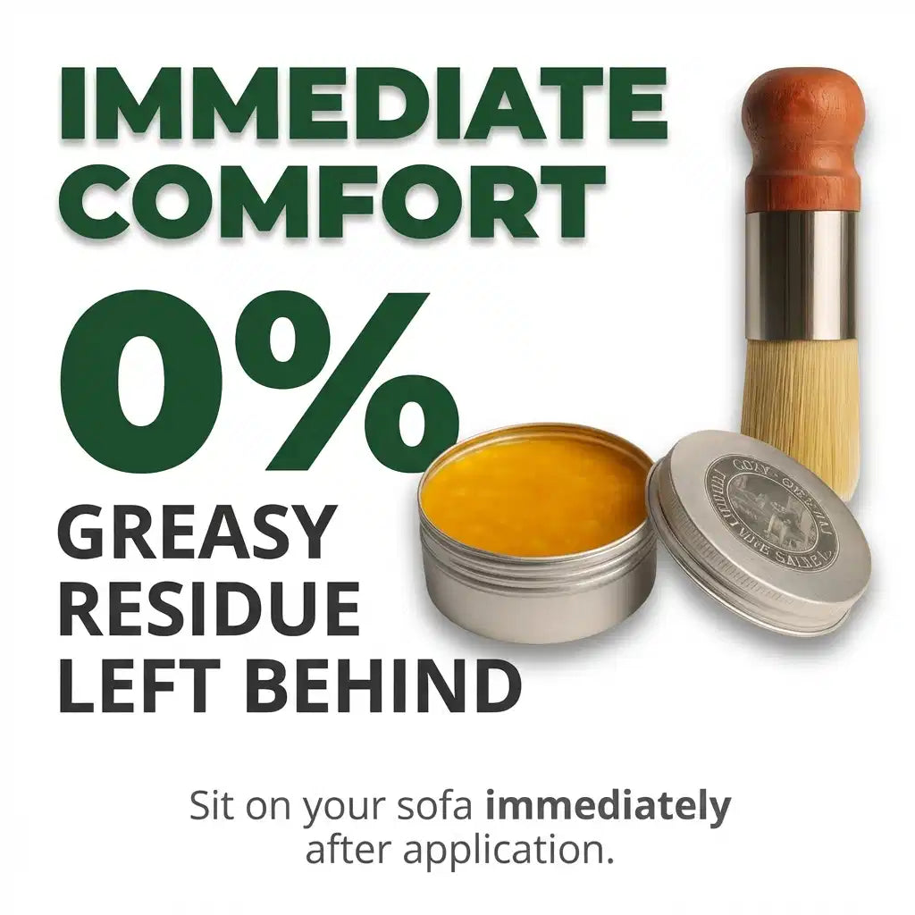 Brinoa Leather Balm - Restores Shine & Prevents Cracks