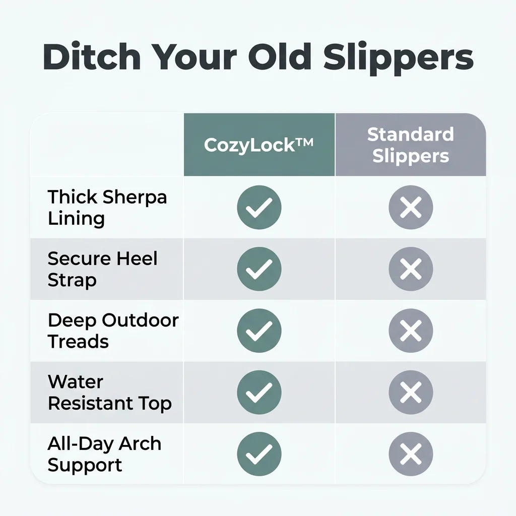 CozyLock™ - Warm lined clogs with adjustable heel strap