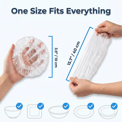 FreshBag™ - Reusable Stretch Food Covers 100 Bags
