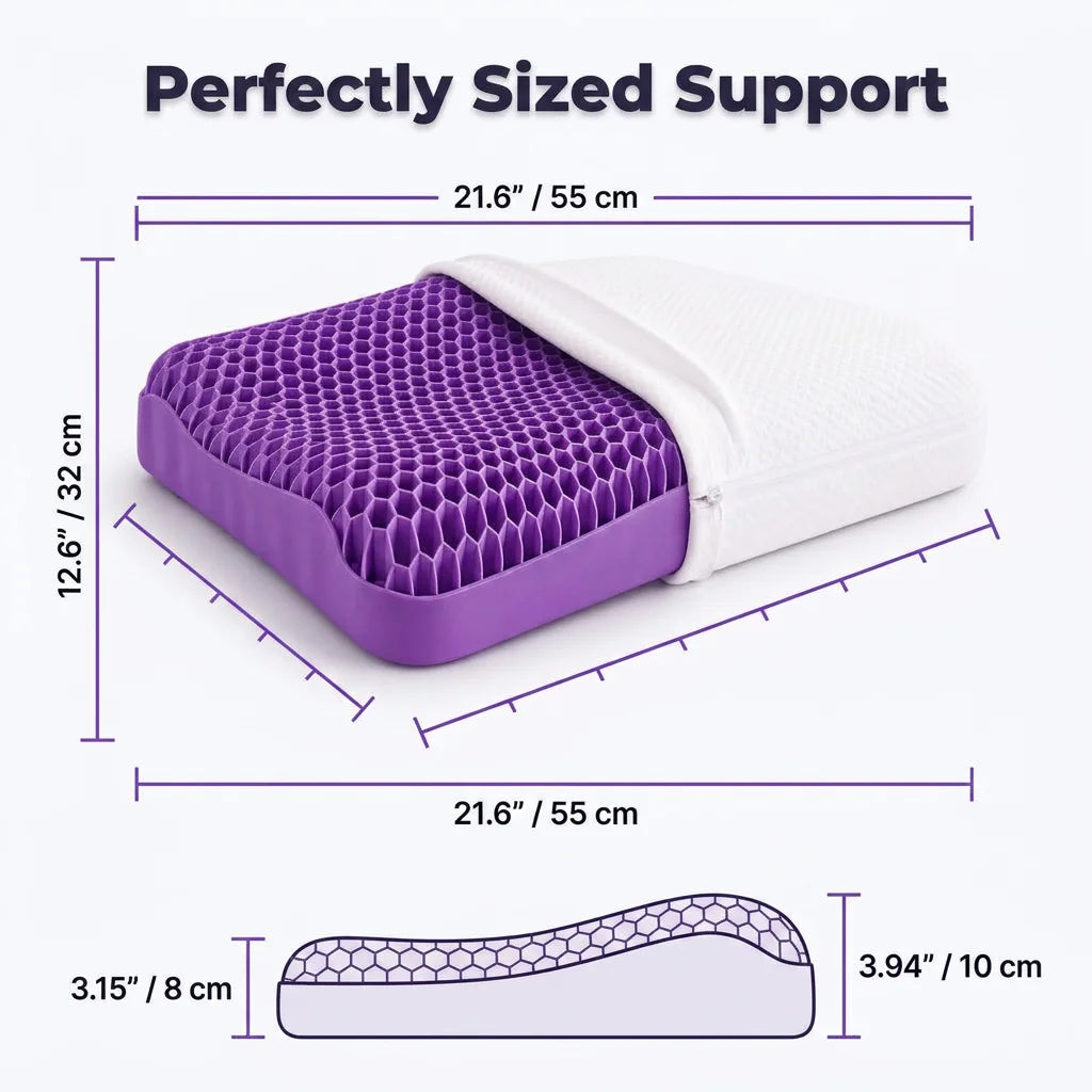 CoolRest™ - Ergonomic cooling pillow