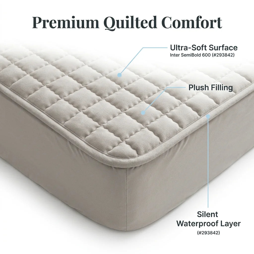 Waterproof Mattress Cover - Breathable and cooling protection