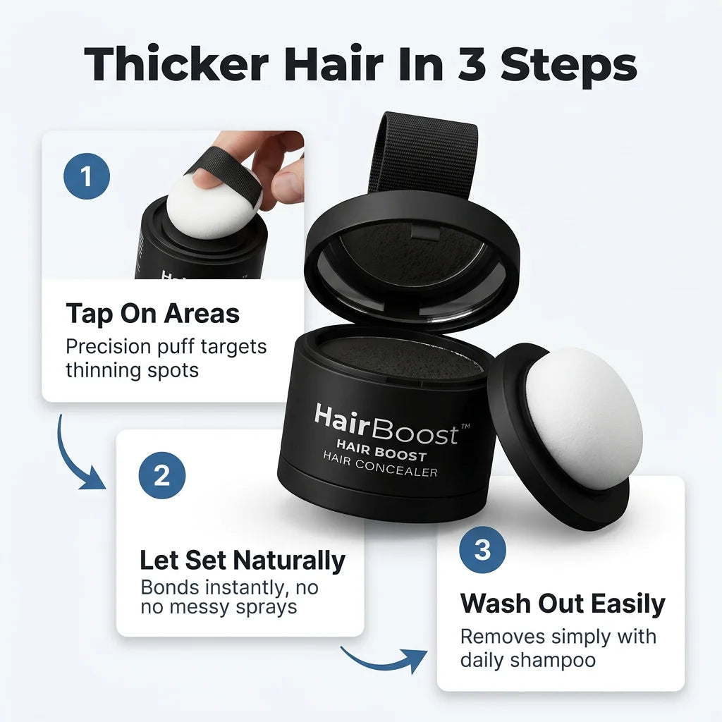 HairBoost™ - Corrector Mineral para el Cabello