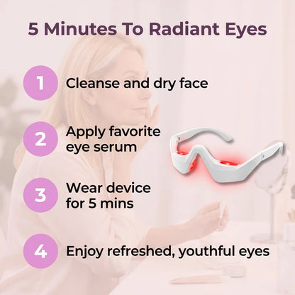 EyeLift™ - Rejuvenate Tired Eyes with Professional Red Light Therapy
