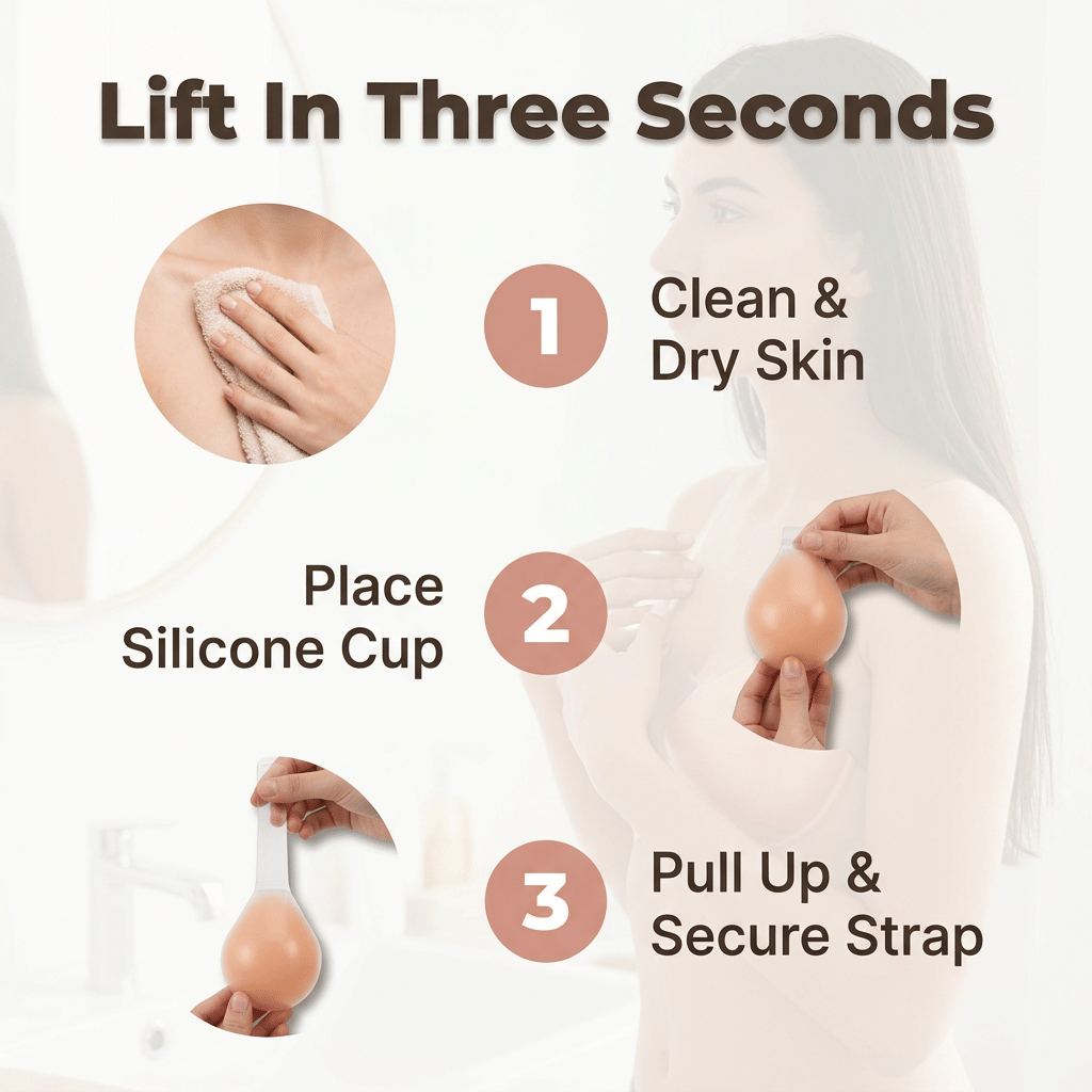 InviBra™ - Invisible adhesive lift for a flawless silhouette