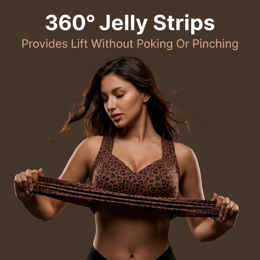 FlexLift™ - Wireless push-up bra for all-day comfort and back support