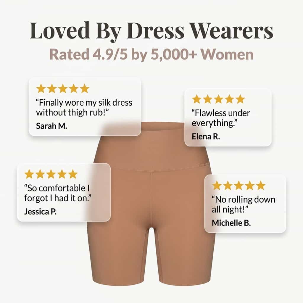 Seamless Shaper Shorts - Anti-Chafe Comfort