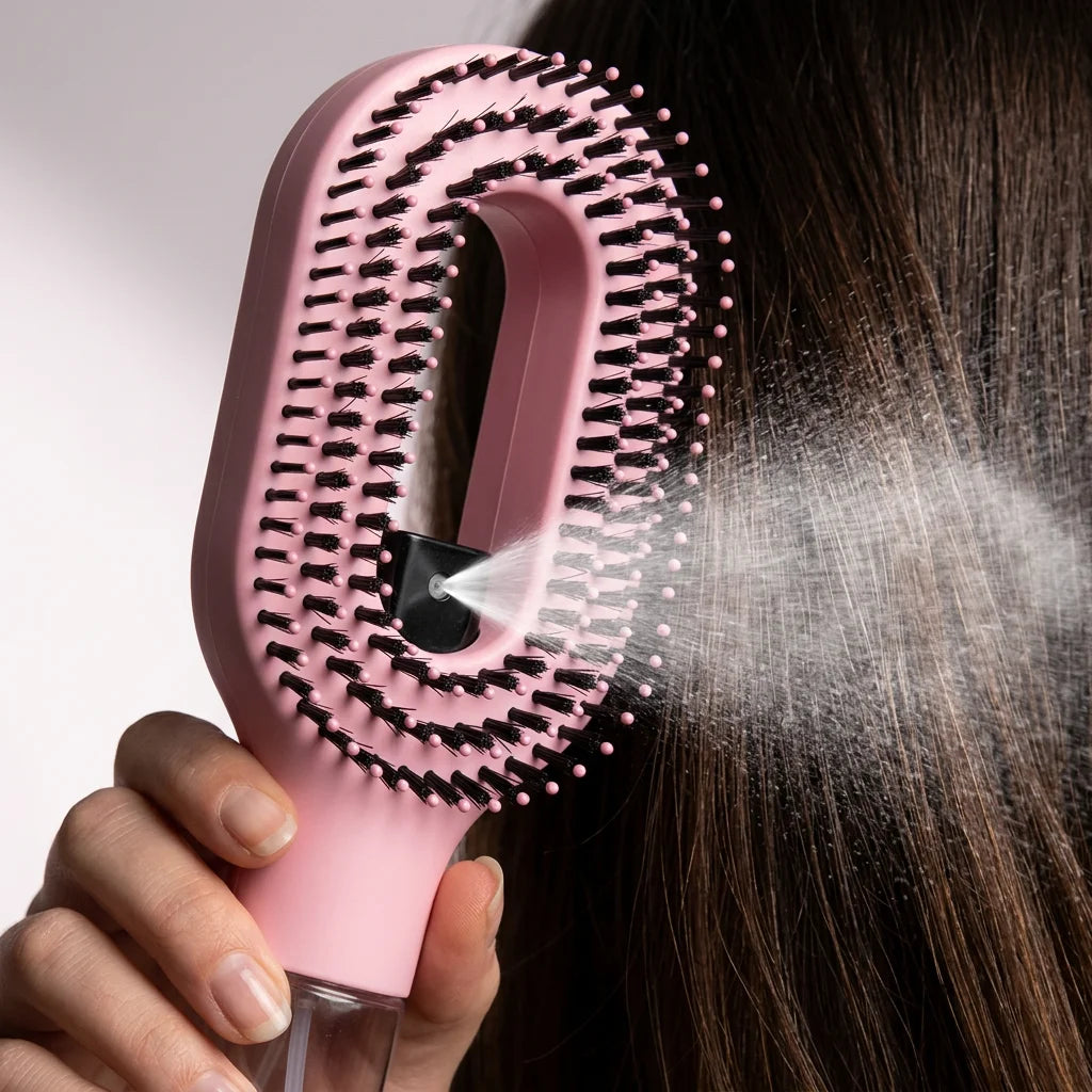 MistGlide™ - Hydrating Detangling Hairbrush