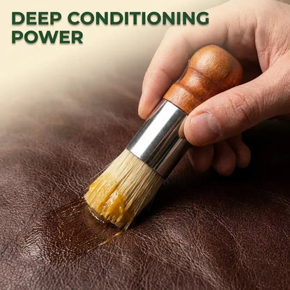 Brinoa Leather Balm - Restores Shine & Prevents Cracks