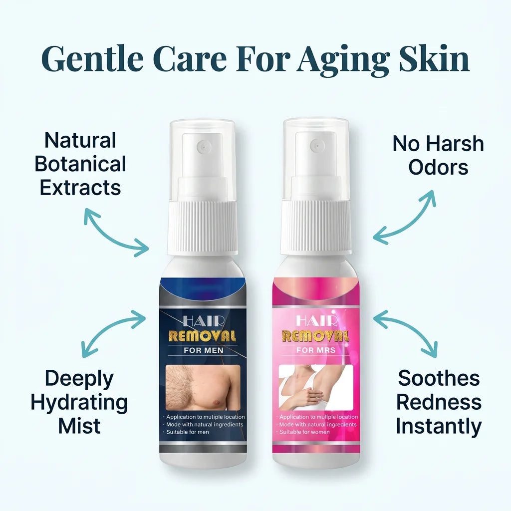 SoftMist™ - Gentle Hair Removal Spray, Pack of 2