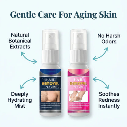 SoftMist™ - Gentle Hair Removal Spray, Pack of 2