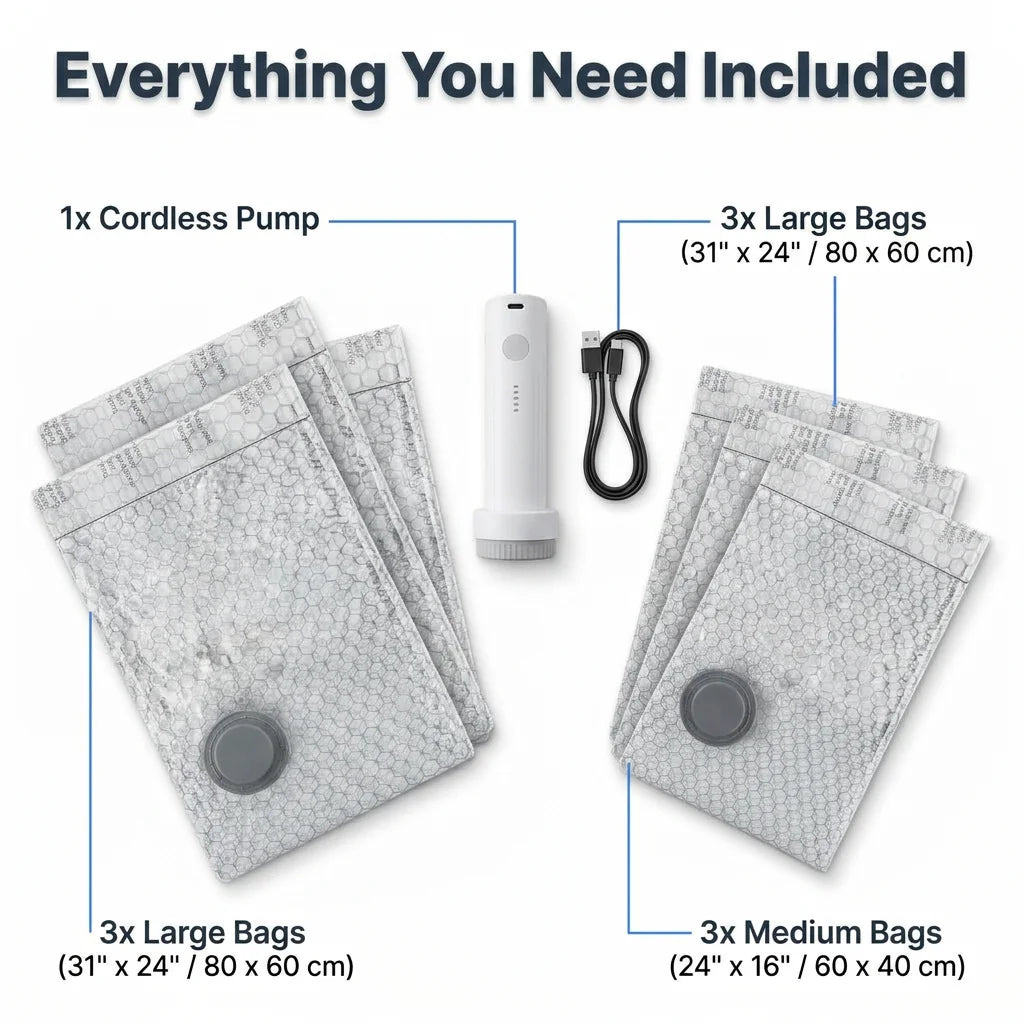 SpaceMax™ - Suitcase Compression System
