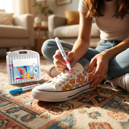 Waterproof Acrylic Paint Markers - Fast drying fade-resistant ink