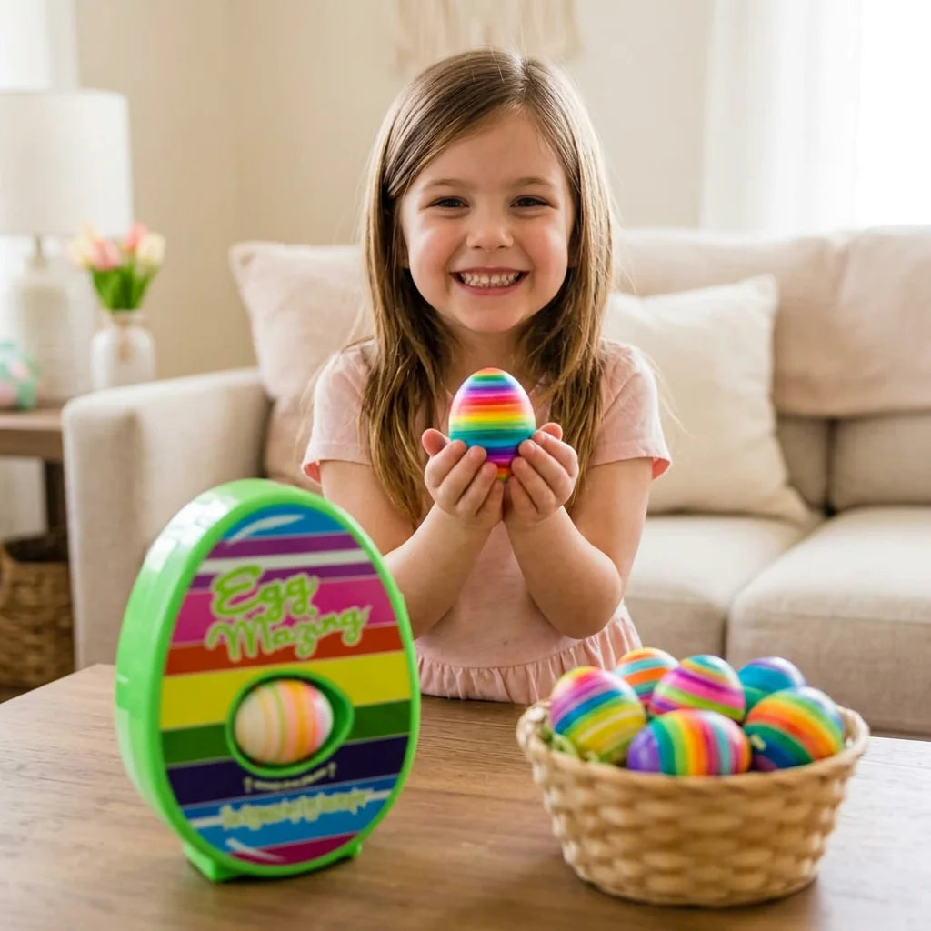 Kids Egg Coloring Kit - Mess-Free Egg Decorating Kit