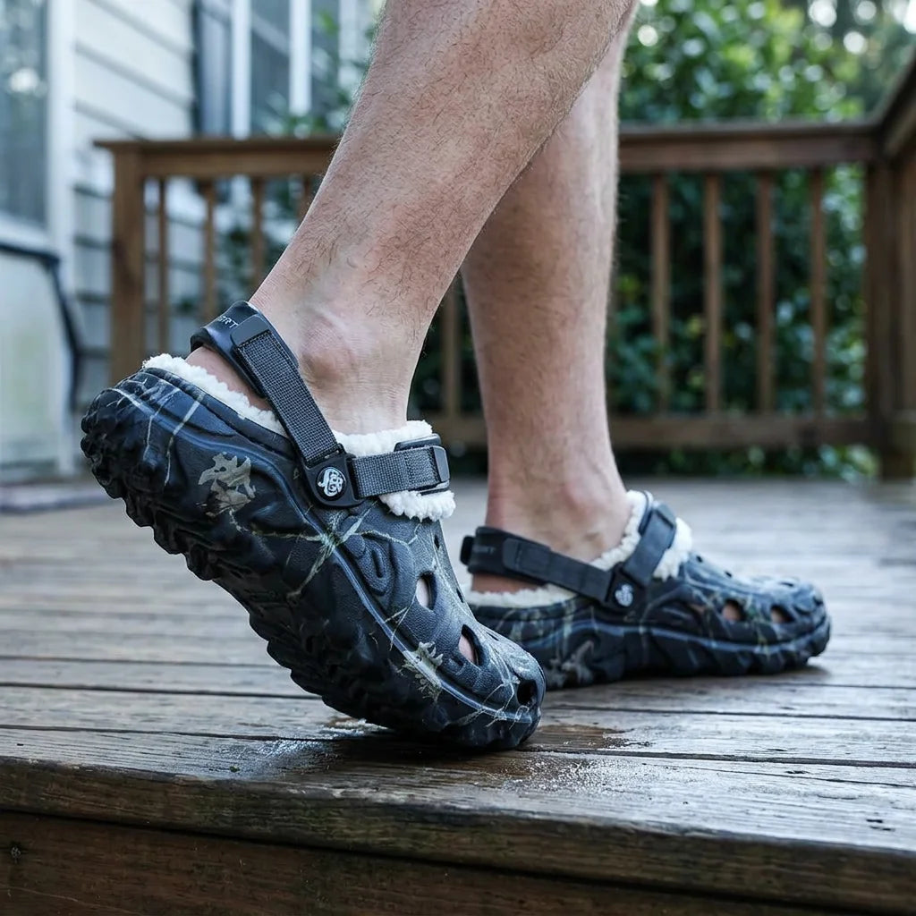 CozyLock™ - Warm lined clogs with adjustable heel strap