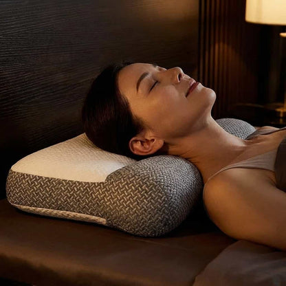 Brinoa Ergonomic Relief Pillow - Relieves Neck & Shoulder Pain