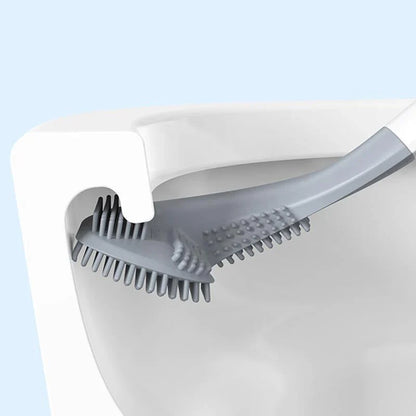 Silicone Toilet Brush - Sparkling Clean Toilets Without the Struggle