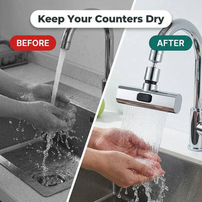 SmartFlow™ - Anti-Splash Waterfall Kitchen Faucet