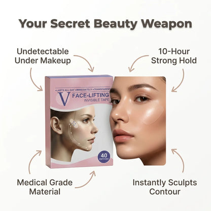 FaceLift™ - Invisible Instant Lifting Tape for Face and Jawline