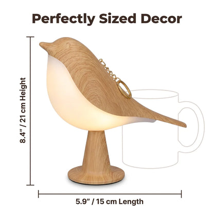 ZenLight™ - Cordless Bird-Shaped Lamp with Aromatherapy Diffuser