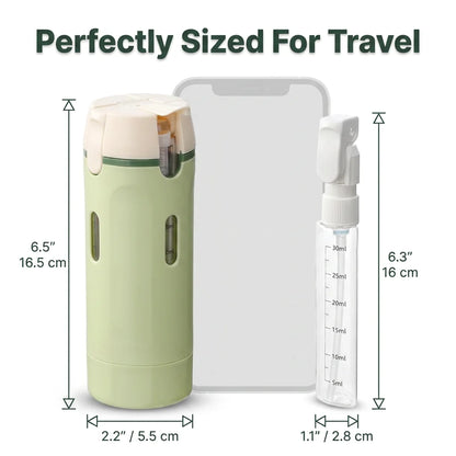 TravelFit™ - Leakproof 4-in-1 Compact Toiletry Dispenser