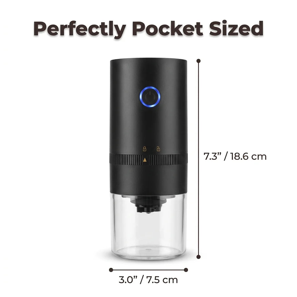 GrindPro™ - Adjustable grind settings for custom brewing perfection