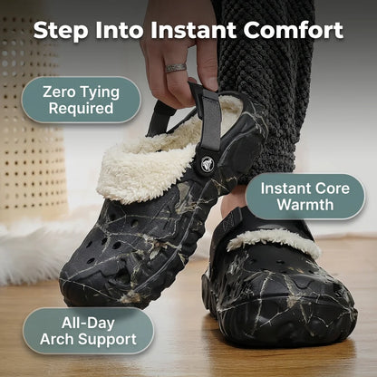 CozyLock™ - Warm lined clogs with adjustable heel strap