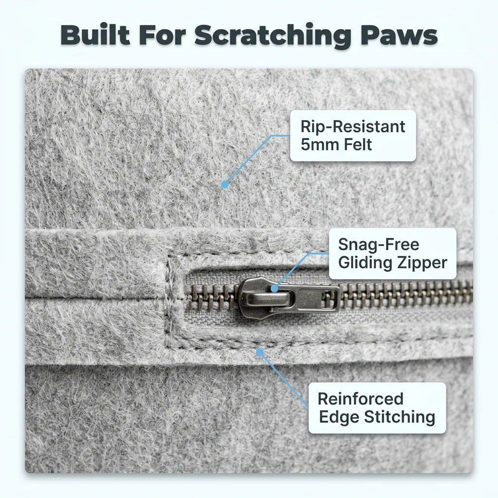 CozyNest™ - Secure hideout and comfortable sanctuary for anxious cats