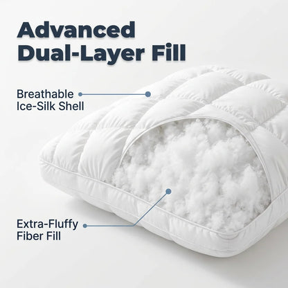 SoftFlex™ - Ergonomic pillow for superior neck support and comfort