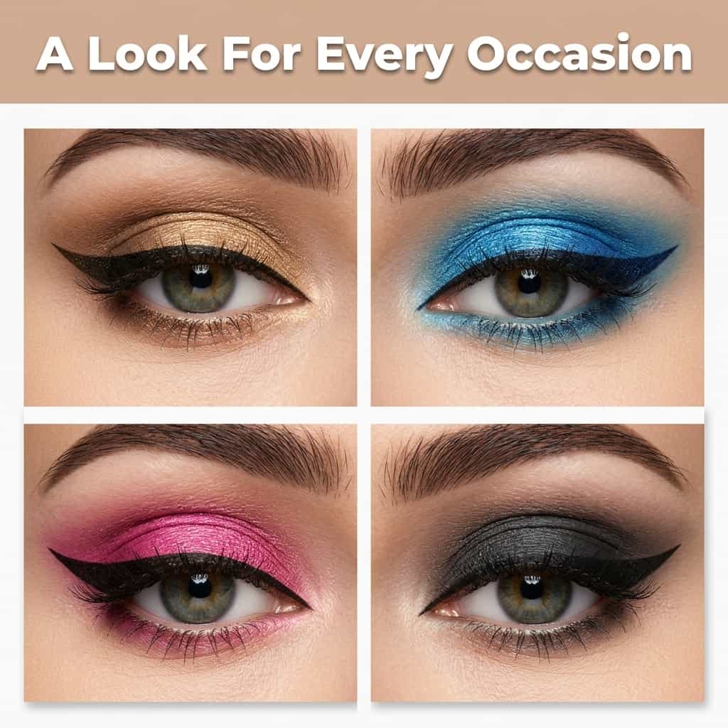 Reusable Eyeliner Stickers - Instant Glam Look in Seconds