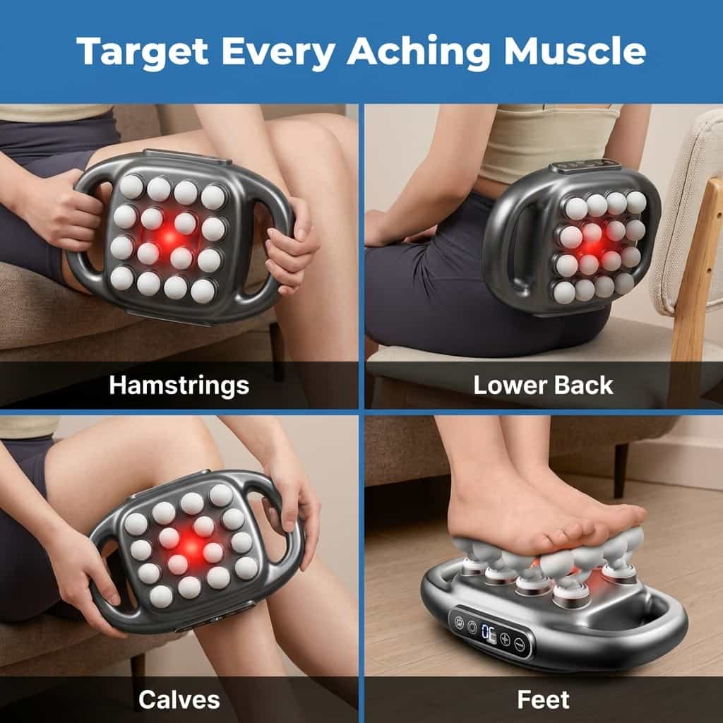 DeepRelax™ - Deep Tissue Massager with Heat