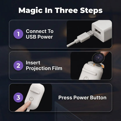 AquaSky™ - Transform Your Nights Into a Calming Starry Escape