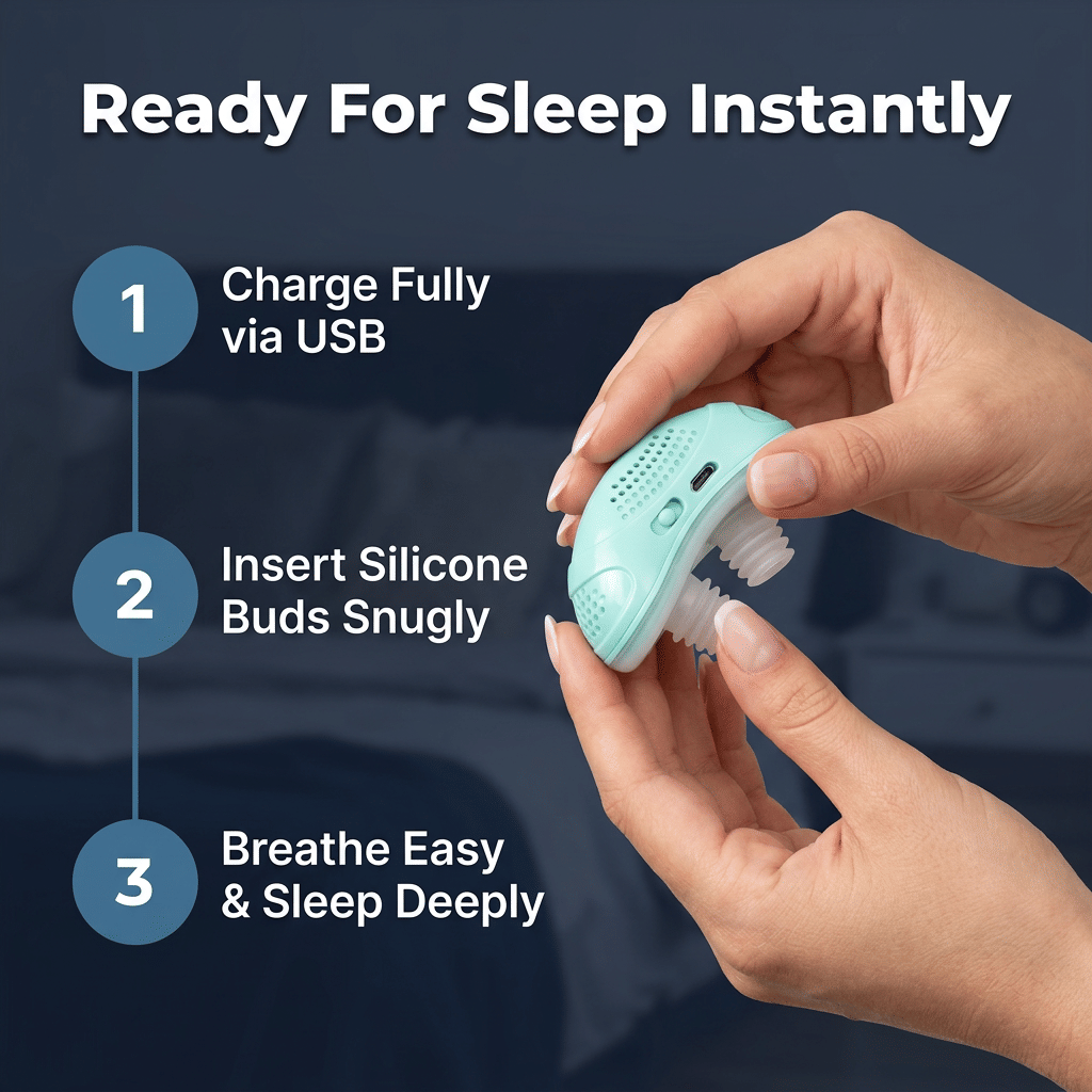 Φορητή Συσκευή Micro CPAP - Συμπαγής Λύση Κατά του Ροχαλητού